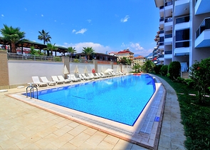 اطلالة بحر مباشرة - غرفة نوم وصالة مؤثثة في كاستل - الانيا 