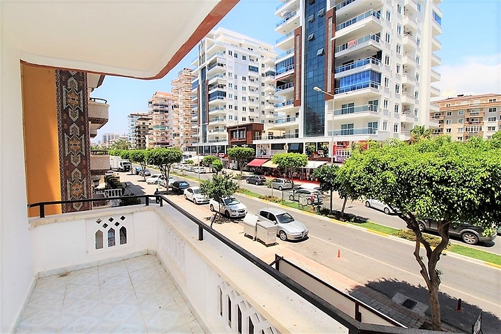 قريبة من الشاطئ - شقة غرفتين وصالة مؤثثة في مهموتلار- الانيا 