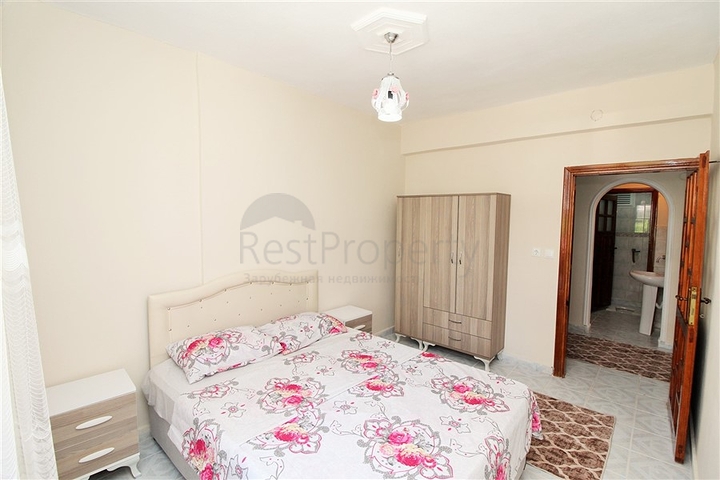 قريبة من الشاطئ - شقة غرفتين وصالة مؤثثة في مهموتلار- الانيا 