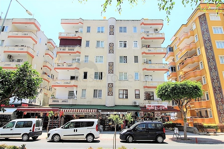 قريبة من الشاطئ - شقة غرفتين وصالة مؤثثة في مهموتلار- الانيا 