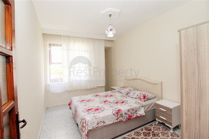 قريبة من الشاطئ - شقة غرفتين وصالة مؤثثة في مهموتلار- الانيا 