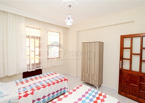 قريبة من الشاطئ - شقة غرفتين وصالة مؤثثة في مهموتلار- الانيا 