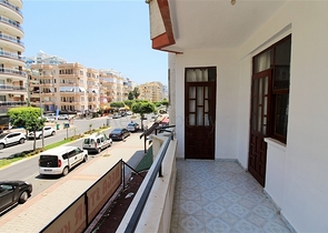 قريبة من الشاطئ - شقة غرفتين وصالة مؤثثة في مهموتلار- الانيا 