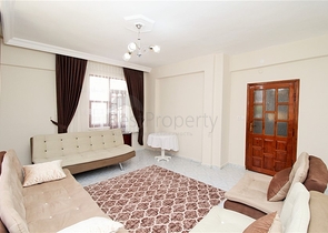 قريبة من الشاطئ - شقة غرفتين وصالة مؤثثة في مهموتلار- الانيا 