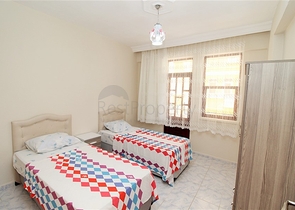 قريبة من الشاطئ - شقة غرفتين وصالة مؤثثة في مهموتلار- الانيا 