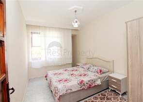 قريبة من الشاطئ - شقة غرفتين وصالة مؤثثة في مهموتلار- الانيا 