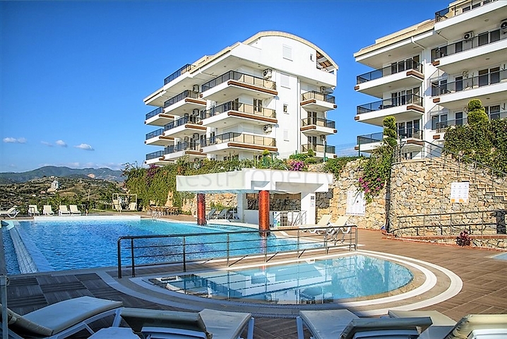 اطلالة بحرية ساحرة - شقق واسعة شمن مجمع حديث في كوناكله / الانيا