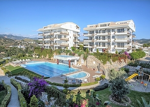 اطلالة بحرية ساحرة - شقق واسعة شمن مجمع حديث في كوناكله / الانيا