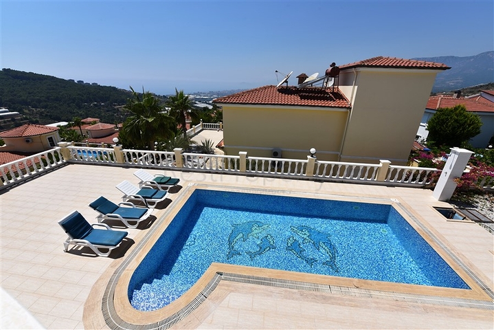 فيلا مستقلة مع مسبح خاص - اطلالة بحر - في كارجي جاك / الانيا 