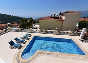 فيلا مستقلة مع مسبح خاص - اطلالة بحر - في كارجي جاك / الانيا 