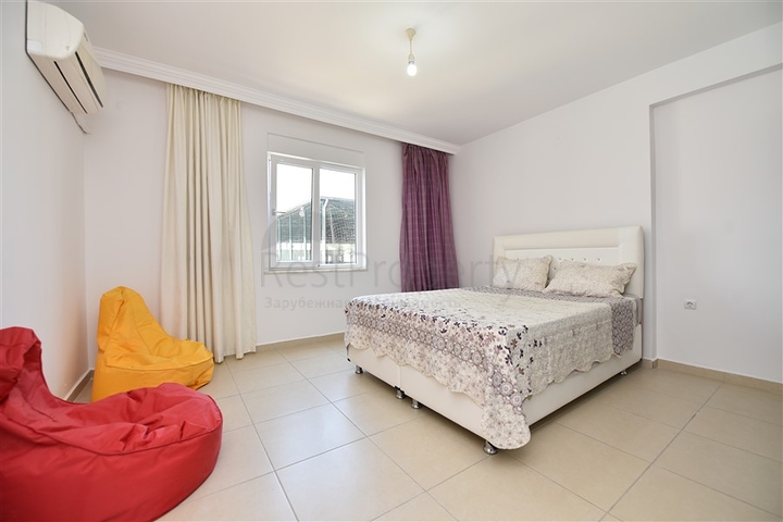 شقة للبيع في مهموتلار / الانيا - من تصميم غرفة نوم وصالة 