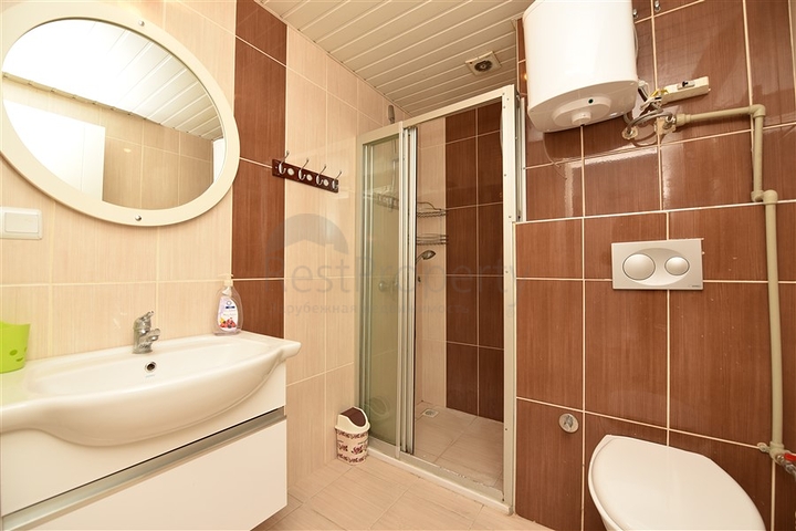 شقة للبيع في مهموتلار / الانيا - من تصميم غرفة نوم وصالة 