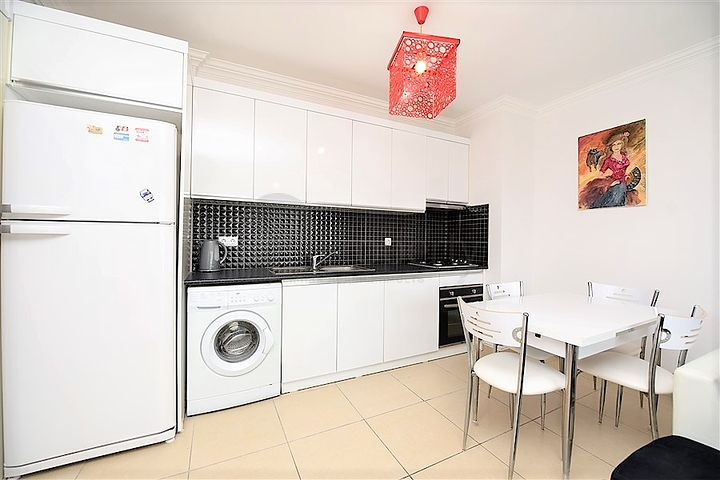 شقة للبيع في مهموتلار / الانيا - من تصميم غرفة نوم وصالة 