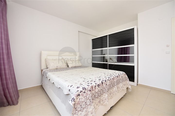 شقة للبيع في مهموتلار / الانيا - من تصميم غرفة نوم وصالة 