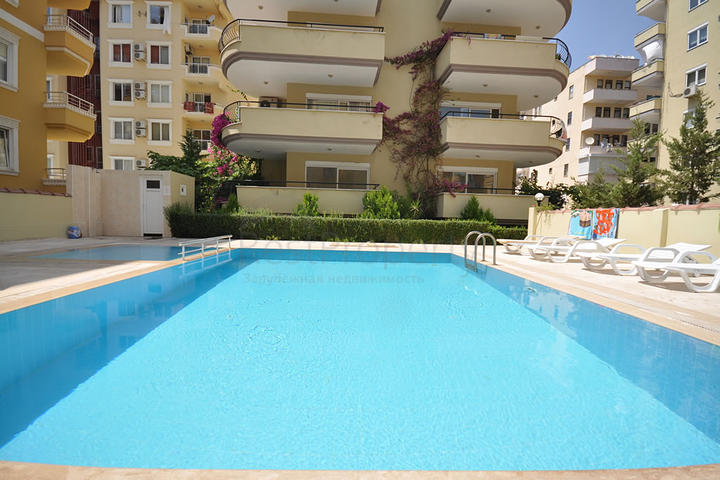 شقق للبيع في الانيا / انطاليا - من تصميم غرفتين وصالة مفروشة بالكامل وضمن مجمع سكني 