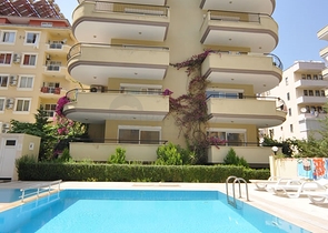 شقق للبيع في الانيا / انطاليا - من تصميم غرفتين وصالة مفروشة بالكامل وضمن مجمع سكني 