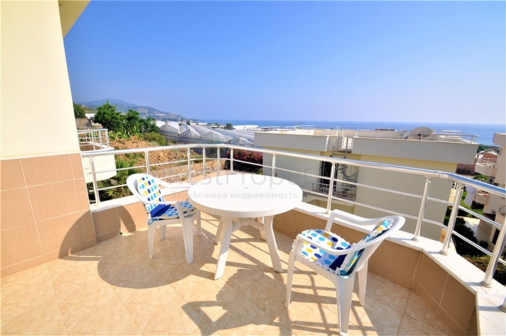 اطلالة بحر وسعر مميز -شقة غرفتين وصالة في ديمرتاش / الانيا 