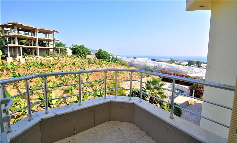 اطلالة بحر وسعر مميز -شقة غرفتين وصالة في ديمرتاش / الانيا 