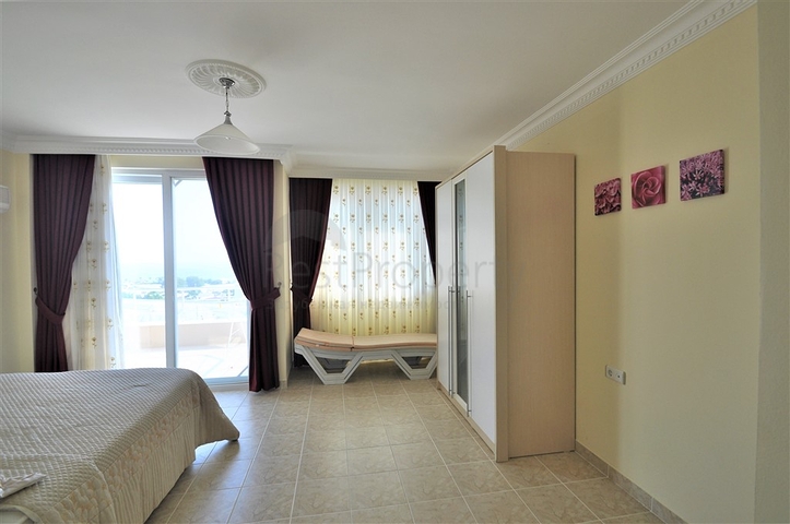 اطلالة بحر وسعر مميز -شقة غرفتين وصالة في ديمرتاش / الانيا 