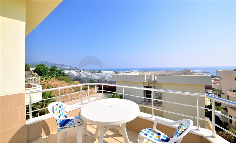 اطلالة بحر وسعر مميز -شقة غرفتين وصالة في ديمرتاش / الانيا 