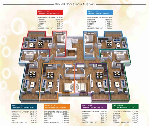 مجمع سكني حديث في افسلار / الانيا 