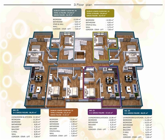 مجمع سكني حديث في افسلار / الانيا 