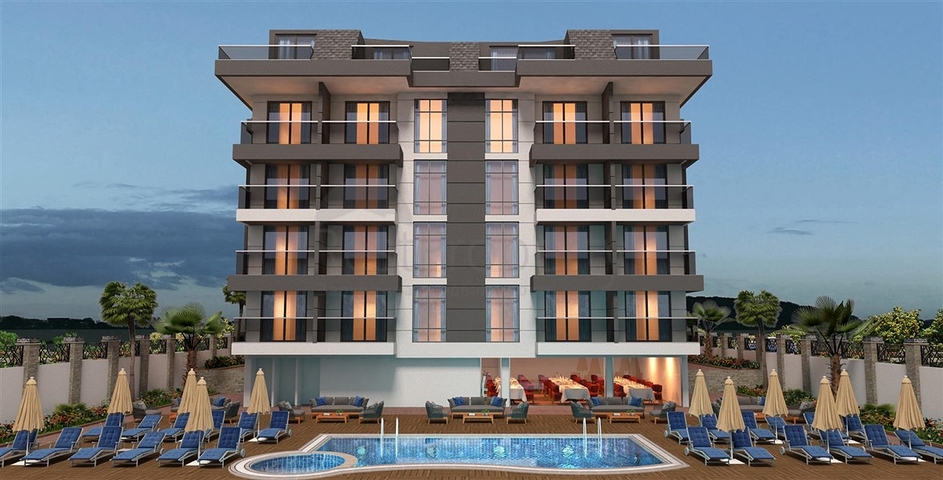 مجمع سكني حديث في افسلار / الانيا 