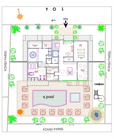 مجمع سكني حديث في افسلار / الانيا 