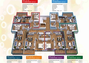 مجمع سكني حديث في افسلار / الانيا 