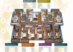 مجمع سكني حديث في افسلار / الانيا 