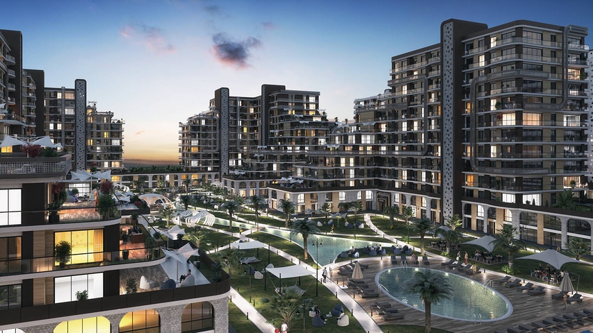بالتقسيط - شقق ضمن مجمع سكني حديث في بيلك دوزو / اسطنبول 