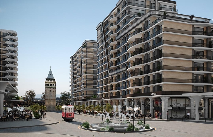 بالتقسيط - شقق ضمن مجمع سكني حديث في بيلك دوزو / اسطنبول 