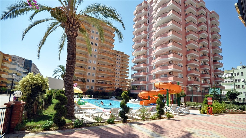 شقة غرفتين وصالة مفروشة قريبة من البحر في مهموتلار / الانيا 