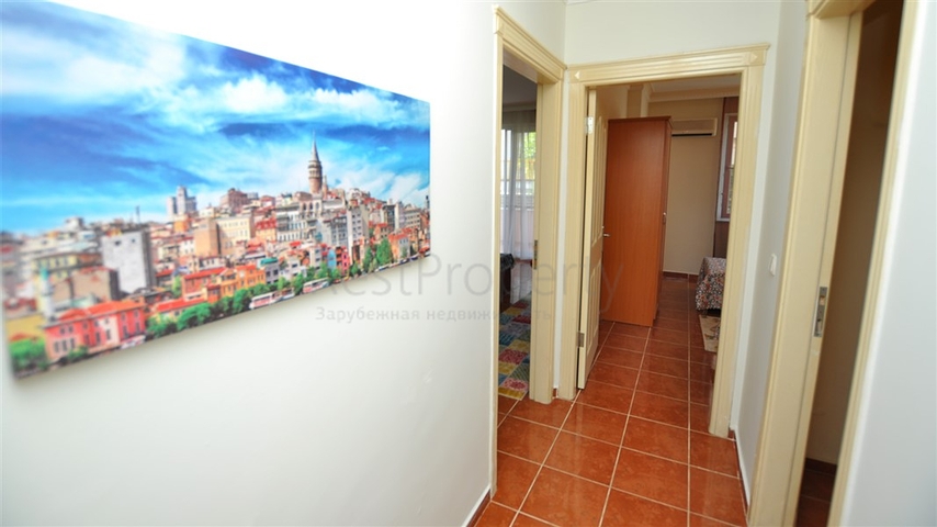 شقة غرفتين وصالة مفروشة قريبة من البحر في مهموتلار / الانيا 