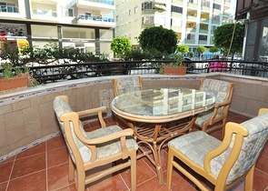 شقة غرفتين وصالة مفروشة قريبة من البحر في مهموتلار / الانيا 