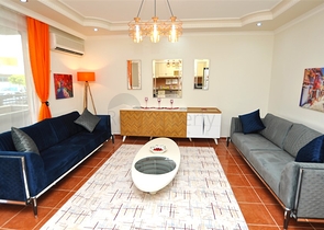 شقة غرفتين وصالة مفروشة قريبة من البحر في مهموتلار / الانيا 