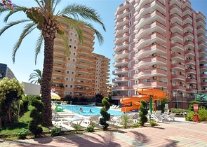 شقة غرفتين وصالة مفروشة قريبة من البحر في مهموتلار / الانيا 