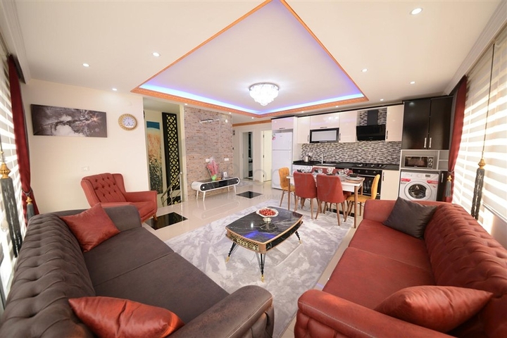 دوبلكس فاخرة مع تراس واسع واطلالة جبلية ساحرة في مهموتلار / الانيا 