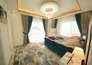 دوبلكس فاخرة مع تراس واسع واطلالة جبلية ساحرة في مهموتلار / الانيا 