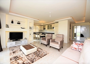 شقة غرفتين باطلالة مميزة في منطقة اوبا المركزية / الانيا 