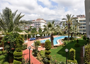 شقة غرفتين باطلالة مميزة في منطقة اوبا المركزية / الانيا 