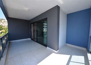 شقة غرفتين وصالة مفروشة ضمن مجمع فاخر وخدمات خمس نجوم في الانيا 