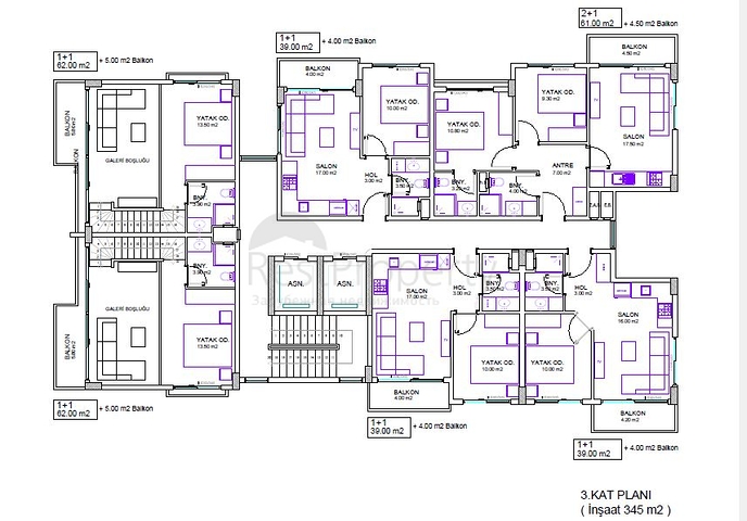 بالاقساط وبدون فوائد !! مجمع سكني قيد الانشاء في كاستل / الانيا 