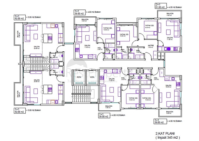 بالاقساط وبدون فوائد !! مجمع سكني قيد الانشاء في كاستل / الانيا 