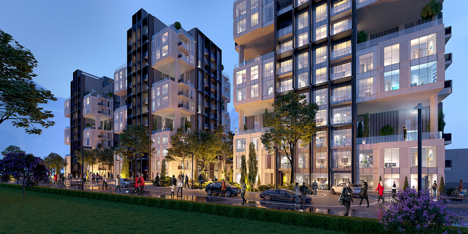 في مركز اسطنبول - قريب من ساحة تقسيم - مجمع سكني حديث 