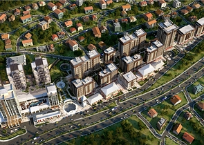 في مركز اسطنبول - قريب من ساحة تقسيم - مجمع سكني حديث 