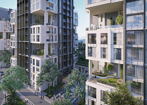 في مركز اسطنبول - قريب من ساحة تقسيم - مجمع سكني حديث 