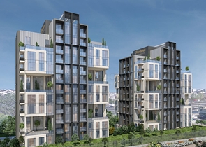 في مركز اسطنبول - قريب من ساحة تقسيم - مجمع سكني حديث 