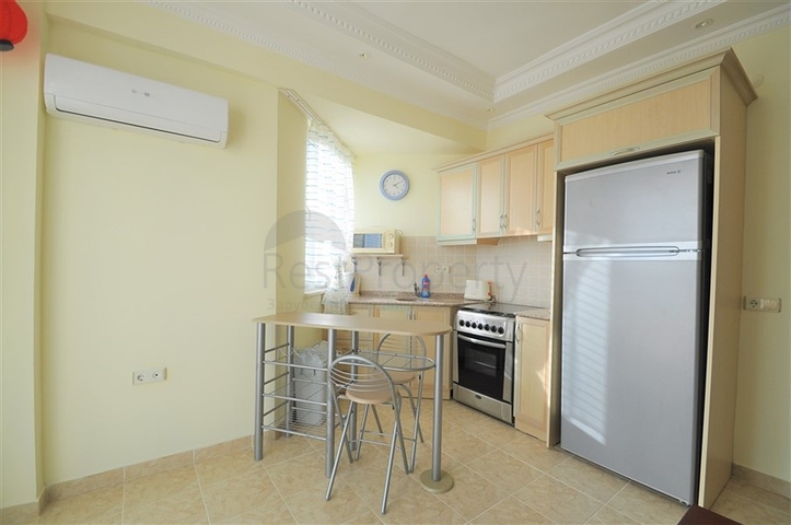 اطلالة بحر - شقة غرفة نوم وصالة مؤثثة في منطقة ديمرتاش - الانيا 