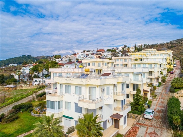 اطلالة بحر - شقة غرفة نوم وصالة مؤثثة في منطقة ديمرتاش - الانيا 